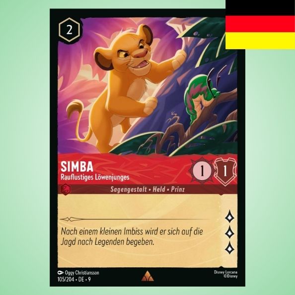 Simba - Rauflustiges Löwenjunges