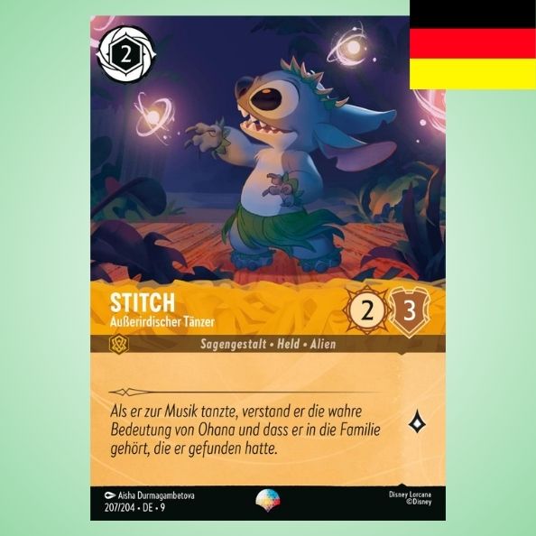 Stitch - Außerirdischer Tänzer