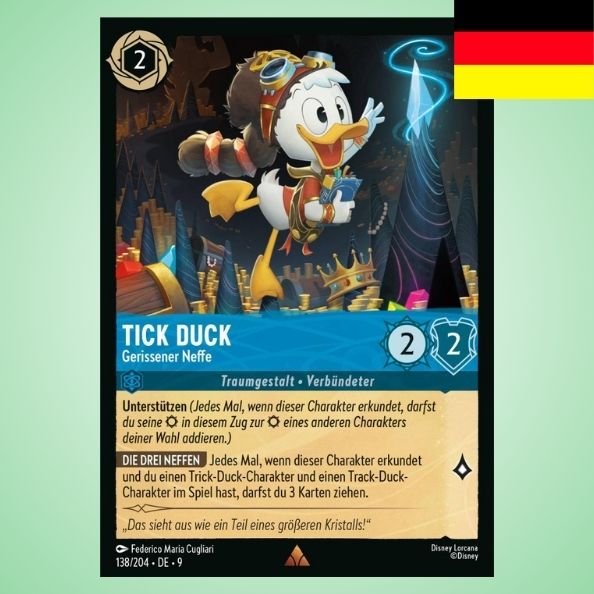 Tick Duck - Gerissener Neffe