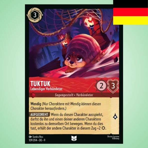 Tuktuk - Lebendiger Verbündeter