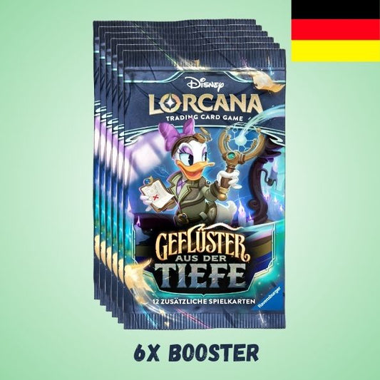 [Vorbestellung 14.11.2025] Geflüster aus der Tiefe - 6x Booster Pack Bundle