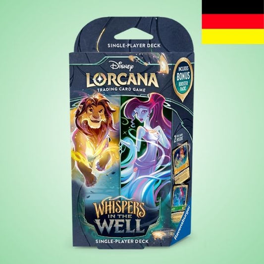 [Vorbestellung 14.11.2025] Geflüster aus der Tiefe - Starter Deck Bernstein/Smaragd