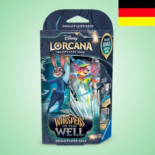 [Vorbestellung 14.11.2025] Geflüster aus der Tiefe - Starter Deck Saphir/Stahl