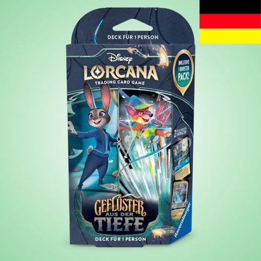 [Vorbestellung 14.11.2025] Geflüster aus der Tiefe - Starter Deck Saphir/Stahl