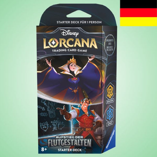Disney Lorcana: Aufstieg der Fluggestalten - Starter Deck Bernstein/Saphir