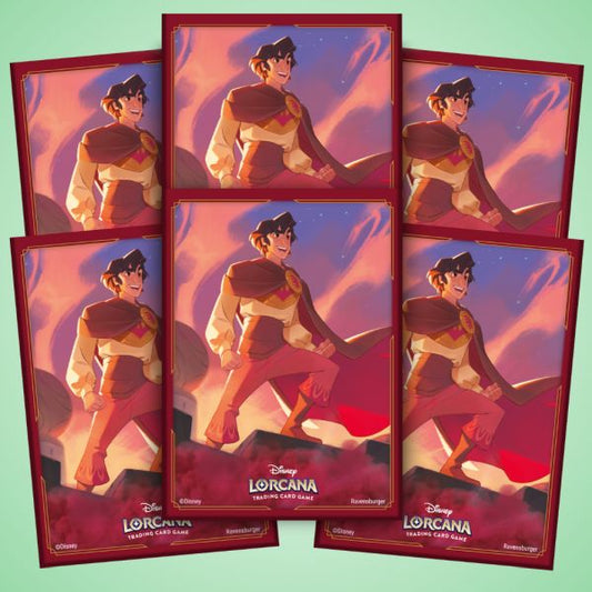 Disney Lorcana: Himmelsleuchten - Kartenhüllen Aladin