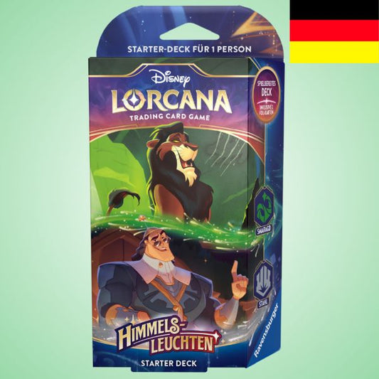 Disney Lorcana: Himmelsleuchten - Starter Deck Smaragd/Stahl
