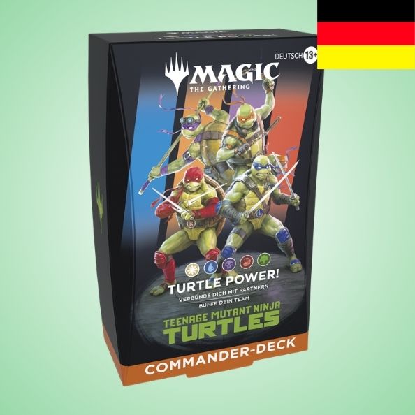 [Vorbestellung: 06.03.26] Magic: Teenage Mutant Ninja Turtles - Turtle Power Commander Deck