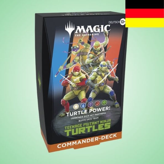 [Vorbestellung: 06.03.26] Magic: Teenage Mutant Ninja Turtles - Turtle Power Commander Deck