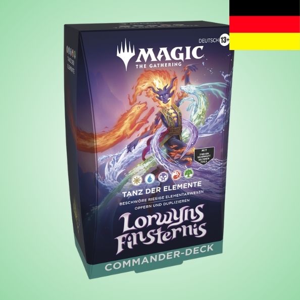 [Vorbestellung: 23.01.26] Magic: Lorwyns Finsternis - Tanz der Elemente Commander Deck