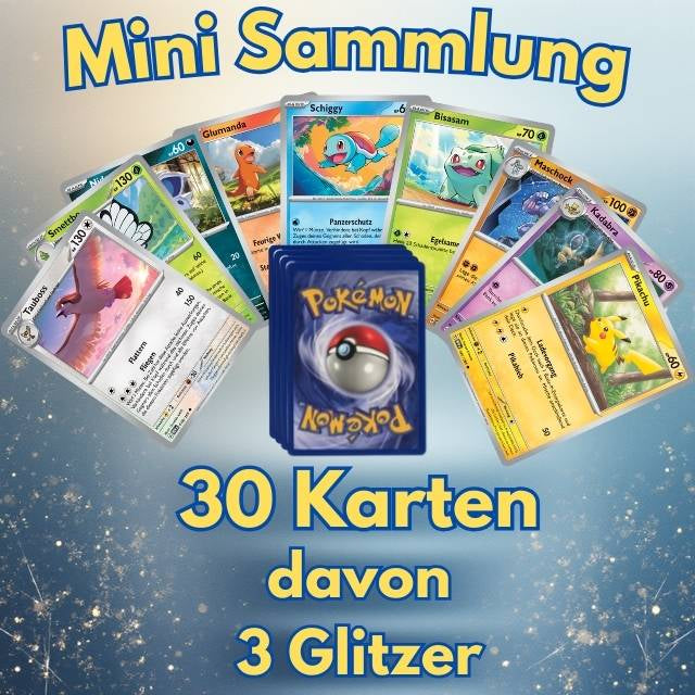 Pokemon Mini Sammlung (30 Karten)