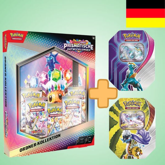 Pokemon: Prismatisches Tin Bundle 2