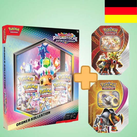 Pokemon: Prismatisches Tin Bundle 1