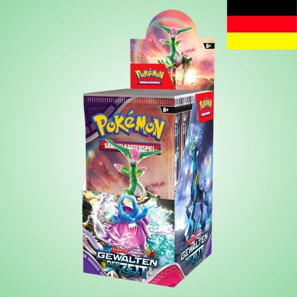Pokemon: Gewalten der Zeiten - 18er Booster Display