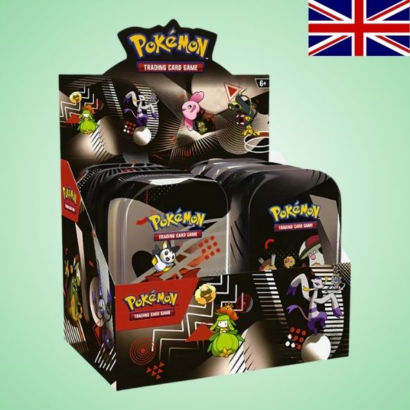 Pokemon: Black Bolt and White Flare - Mini Tin Display