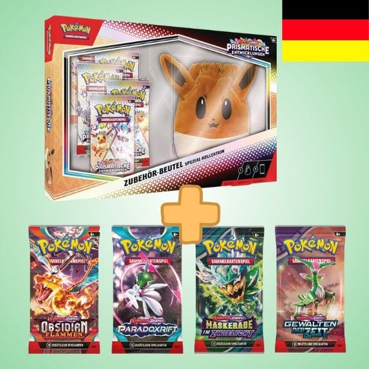 Pokemon: Prismatische Entwicklungen EVOLI Bundle