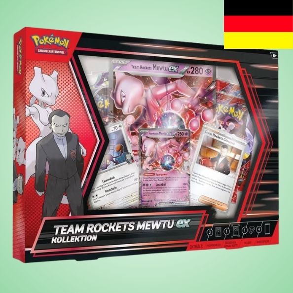 Pokemon Team Rockets Mewtu Kollektion