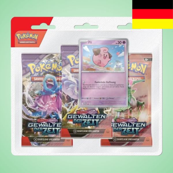 Pokemon: Gewalten der Zeit- 3-Pack-Blister