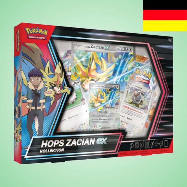Pokemon Hops Zacian Ex Kollektion