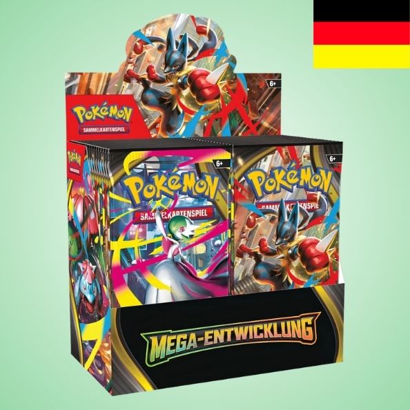 Pokemon: Mega Entwicklung - Booster Display