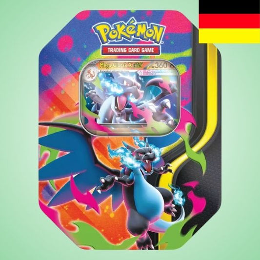 Pokemon: Mega Glurak X Tin Box