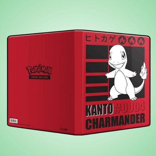 Pokemon Sammelalbum: Glumanda 9-Pocket PRO-Binder