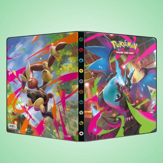 Pokemon Sammelalbum: Mega Glurak (bis zu 180 Karten)