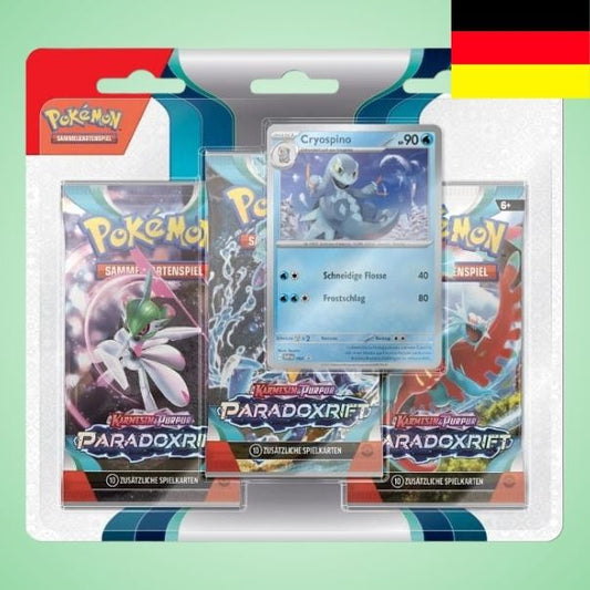 Pokemon: Paradox Rift - 3 Pack Blister