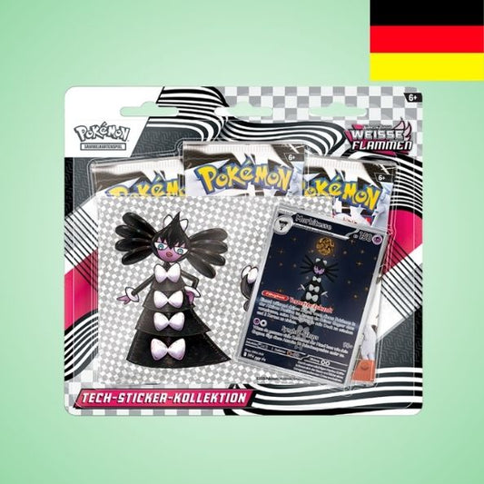 Pokemon: Weiße Flammen - Tech Sticker Kollektion