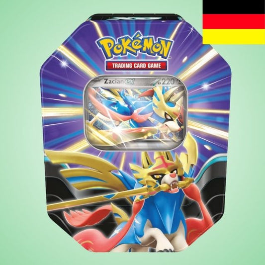 Pokemon: Zacian EX Tin Box