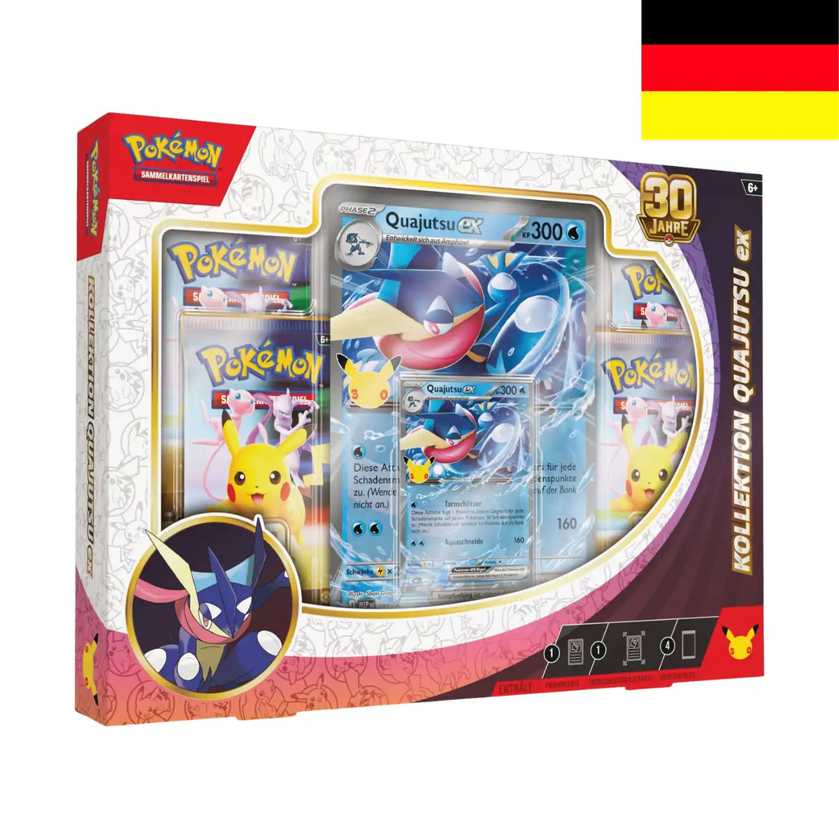 Pokemon: 30 Jahre - Quajutsu-ex Kollektion