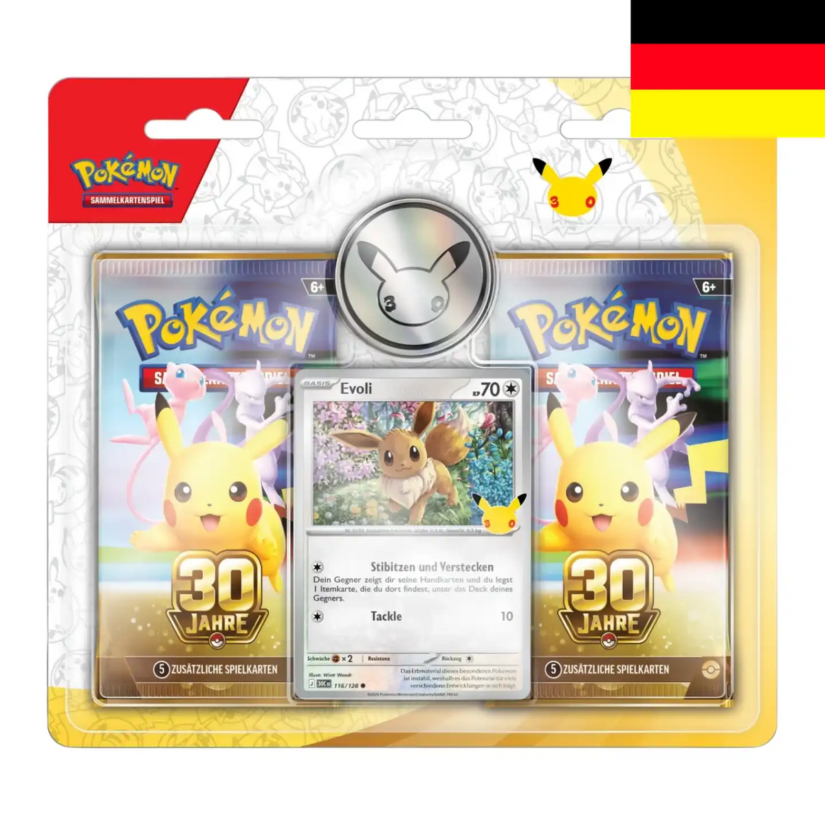 Pokemon: 30 Jahre 2-Pack Blister - Evoli