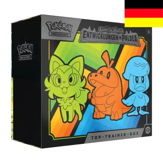 Pokemon: Entwicklung in Paldea - Top Trainer Box