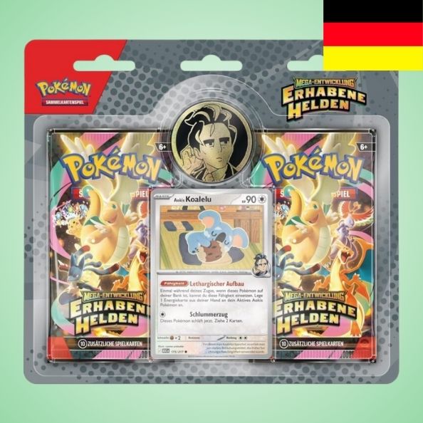 Pokemon: Erhabene Helden - 2 Pack Blister