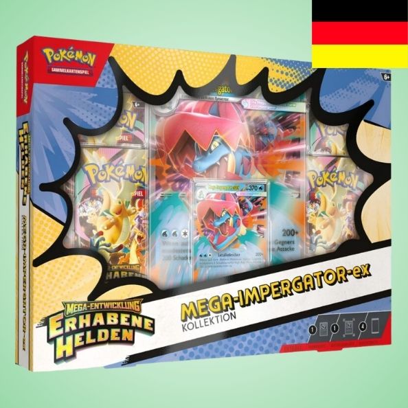 Pokemon: Erhabene Helden - Mega Impergator Kollektion