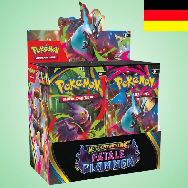 Pokemon: Fatale Flammen - Booster Display