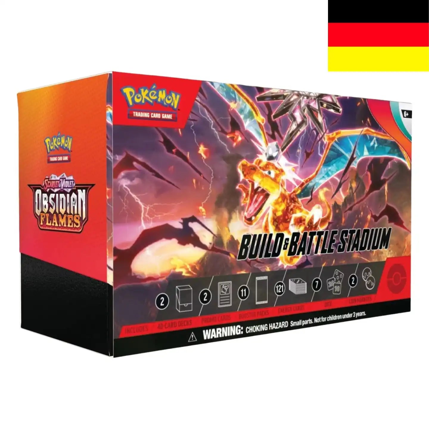 Pokemon: Karmesin & Purpur Obsidian Flammen - Build & Battle Stadium