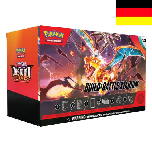 Pokemon: Karmesin & Purpur Obsidian Flammen - Build & Battle Stadium