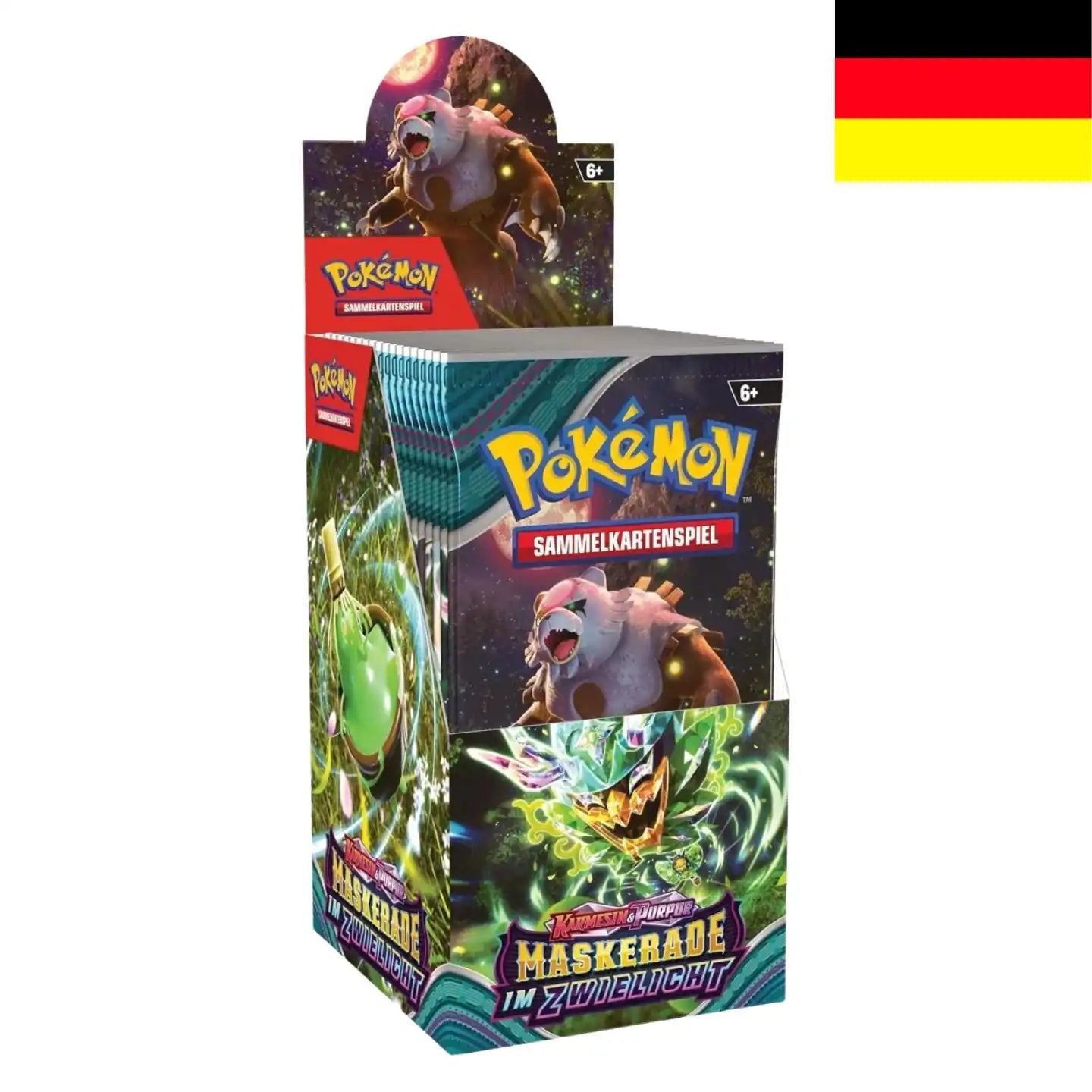 Pokemon: Maskerade im Zwielicht - 18er Booster Display