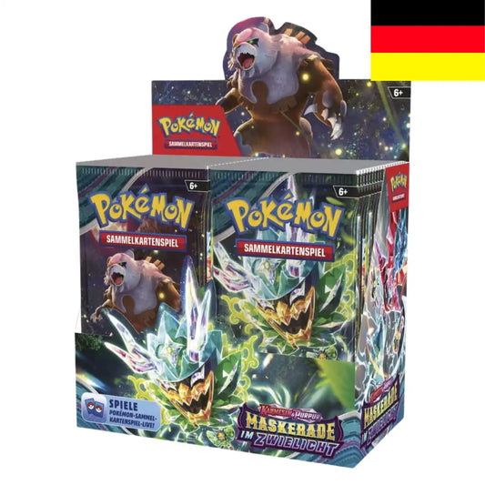 Pokemon: Maskerade im Zwielicht - Booster Display