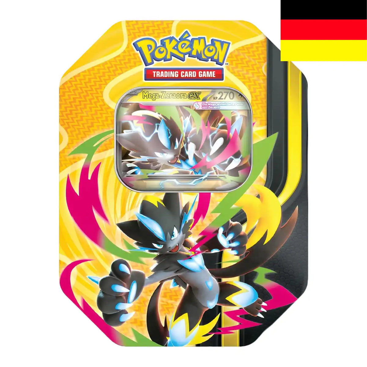 Pokemon: Mega-Zeraora Tin Box