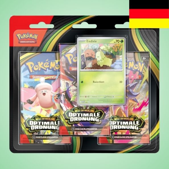 Pokemon: Optimale Ordnung - 3 Pack Blister