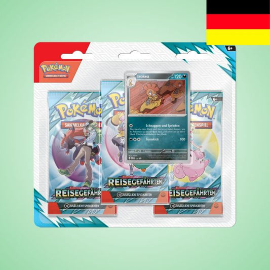[Vorbestellung 28.03.25] Pokemon: Reisegefährten - 3 Pack Blister