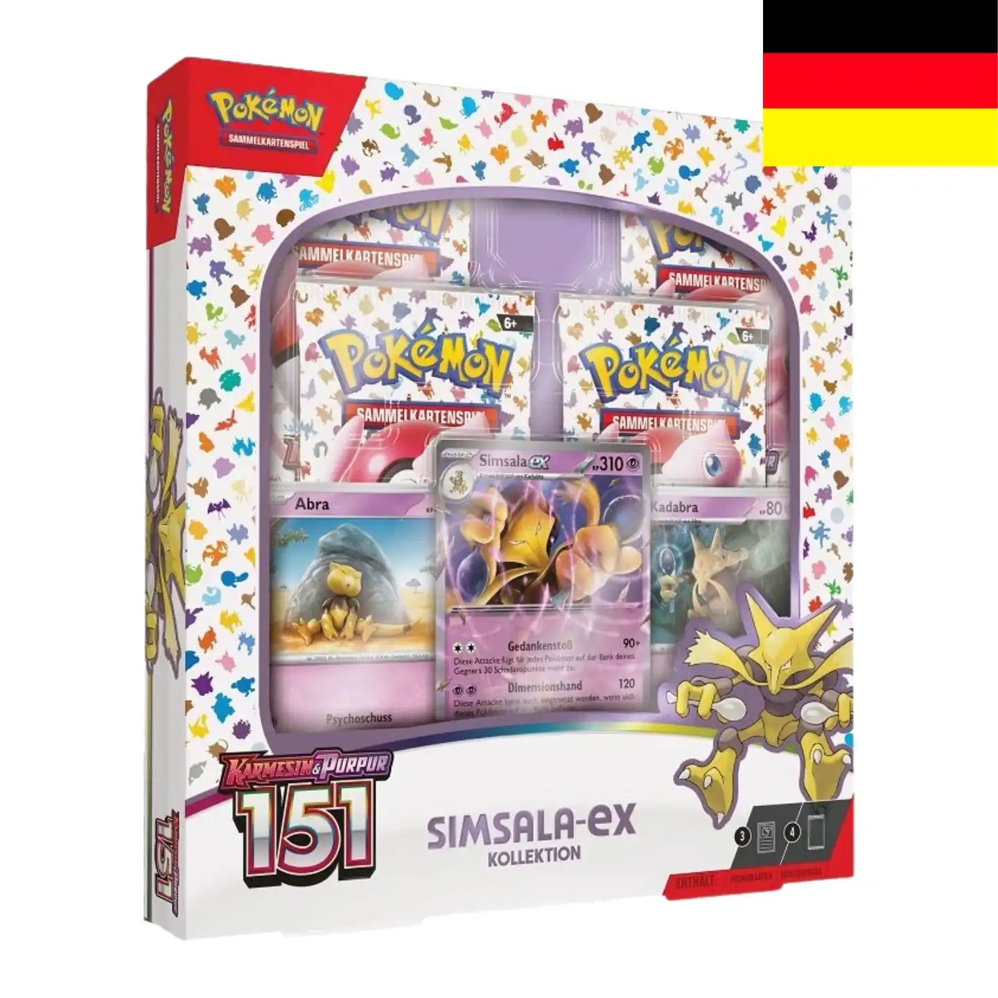Pokemon: 151 - Simsala-EX Kollektion