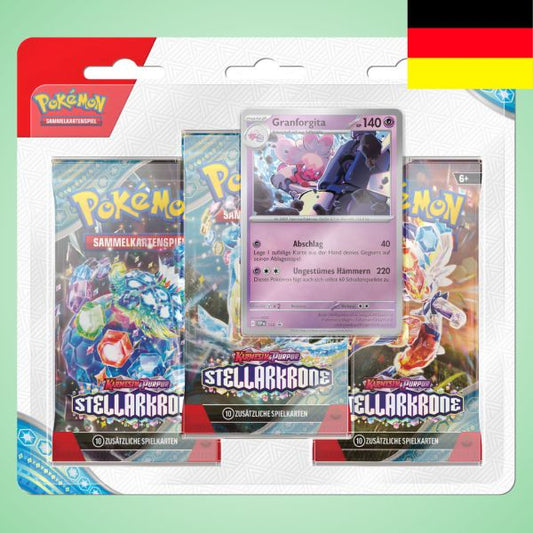 Pokemon: Stellarkrone - 3 Pack Blister