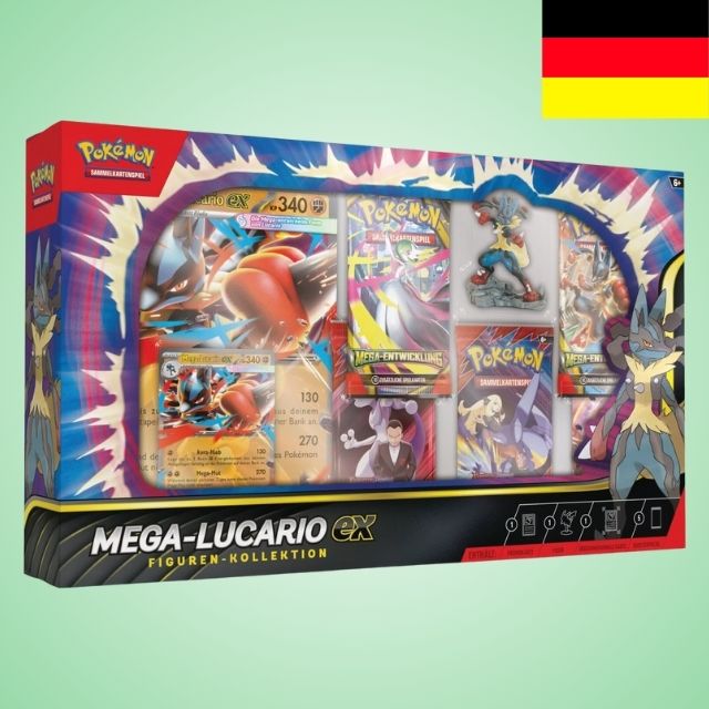 Pokemon: Mega-Lucario EX Figuren Kollektion