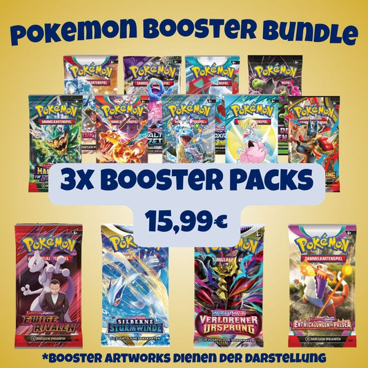 Pokemon Booster Bundle (3x Booster-Packs)