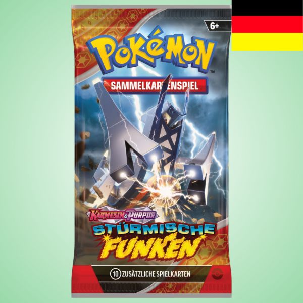 Pokemon: Stürmische Funken - Booster Pack