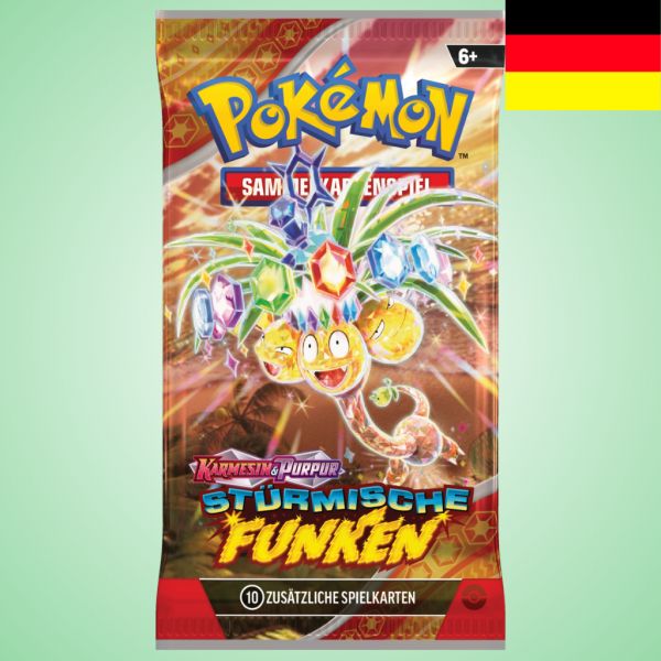 Pokemon: Stürmische Funken - Booster Pack