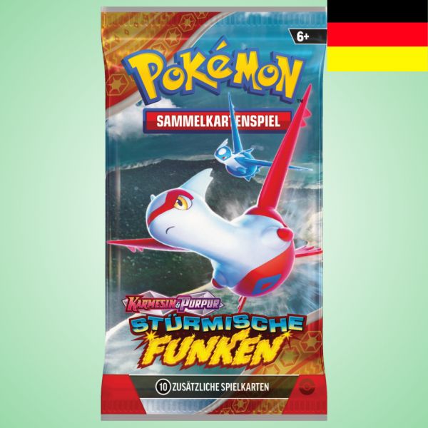 Pokemon: Stürmische Funken - Booster Pack